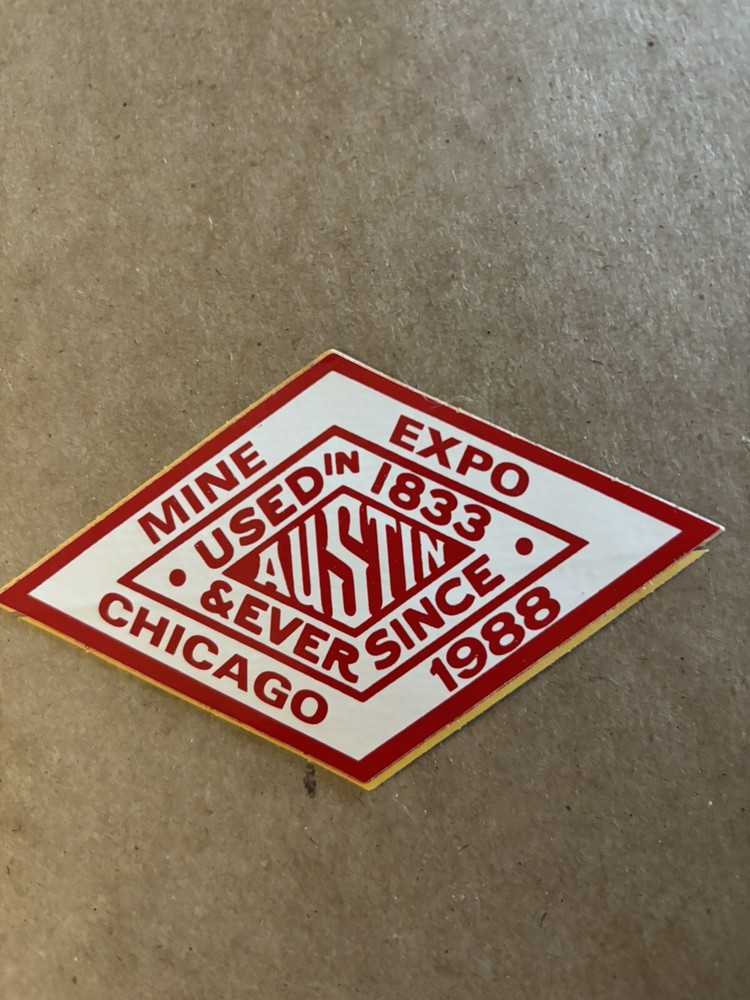 COAL MINING STICKERS Nice Older Vendor