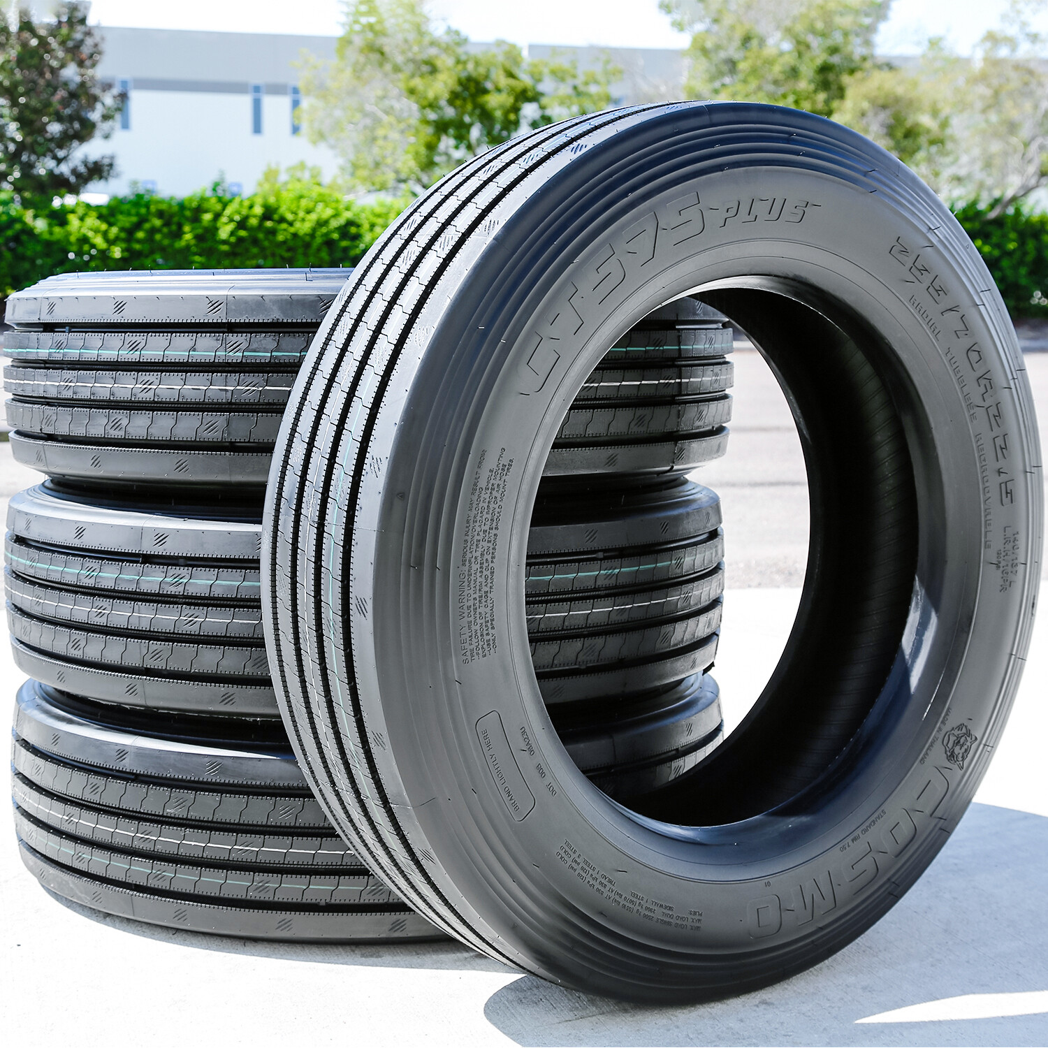 Tire Cosmo CT575 Plus 255/70R22.5 Load H 16 Ply All Position Commercial