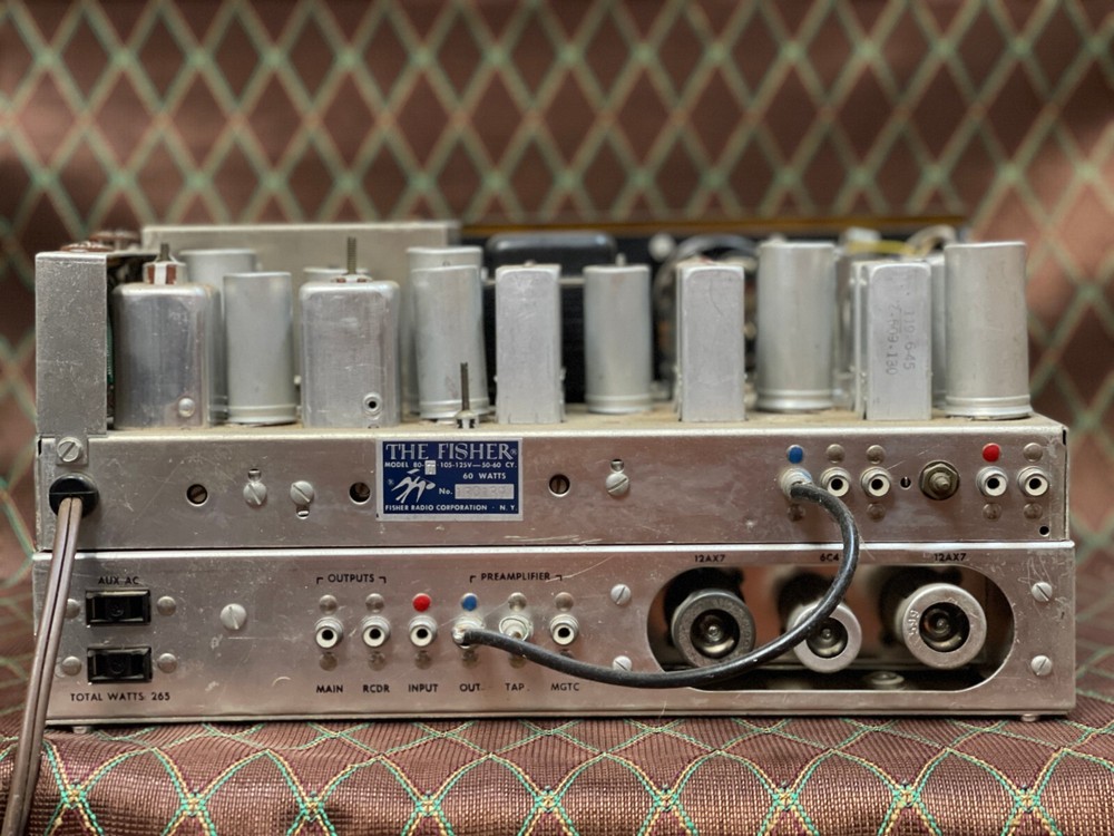 Fisher 80T tube tuner- Complete (untested)
