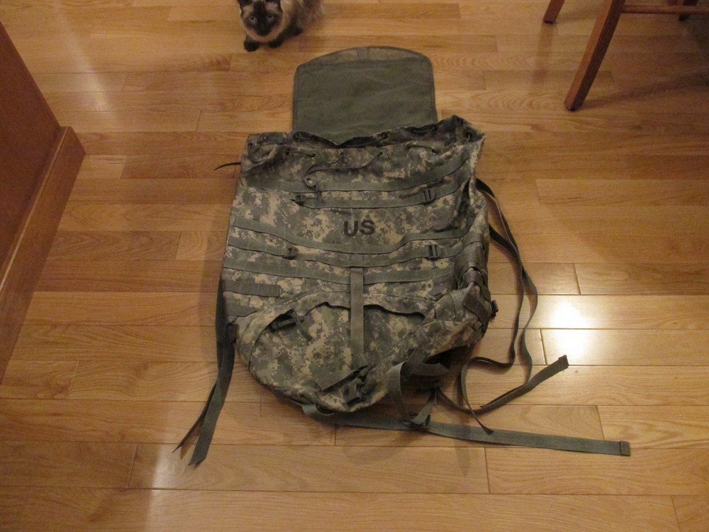 Backpack U.S. Army Back Back MOLLE II Large Rucksack Field Complete-EXCELLENT!!!