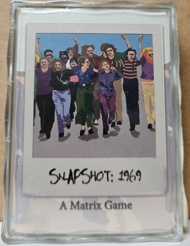 Snap Shot 1969 A Matrix Game Sealed Card Deck