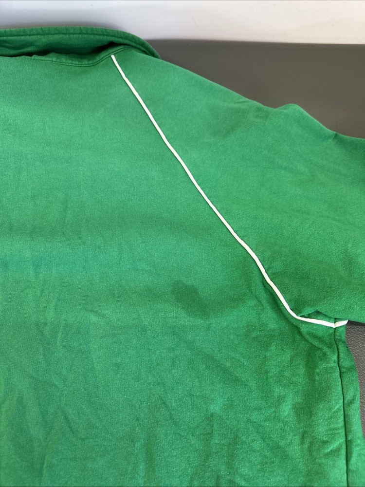 American Apparel Google Large Green zip Up Jacket