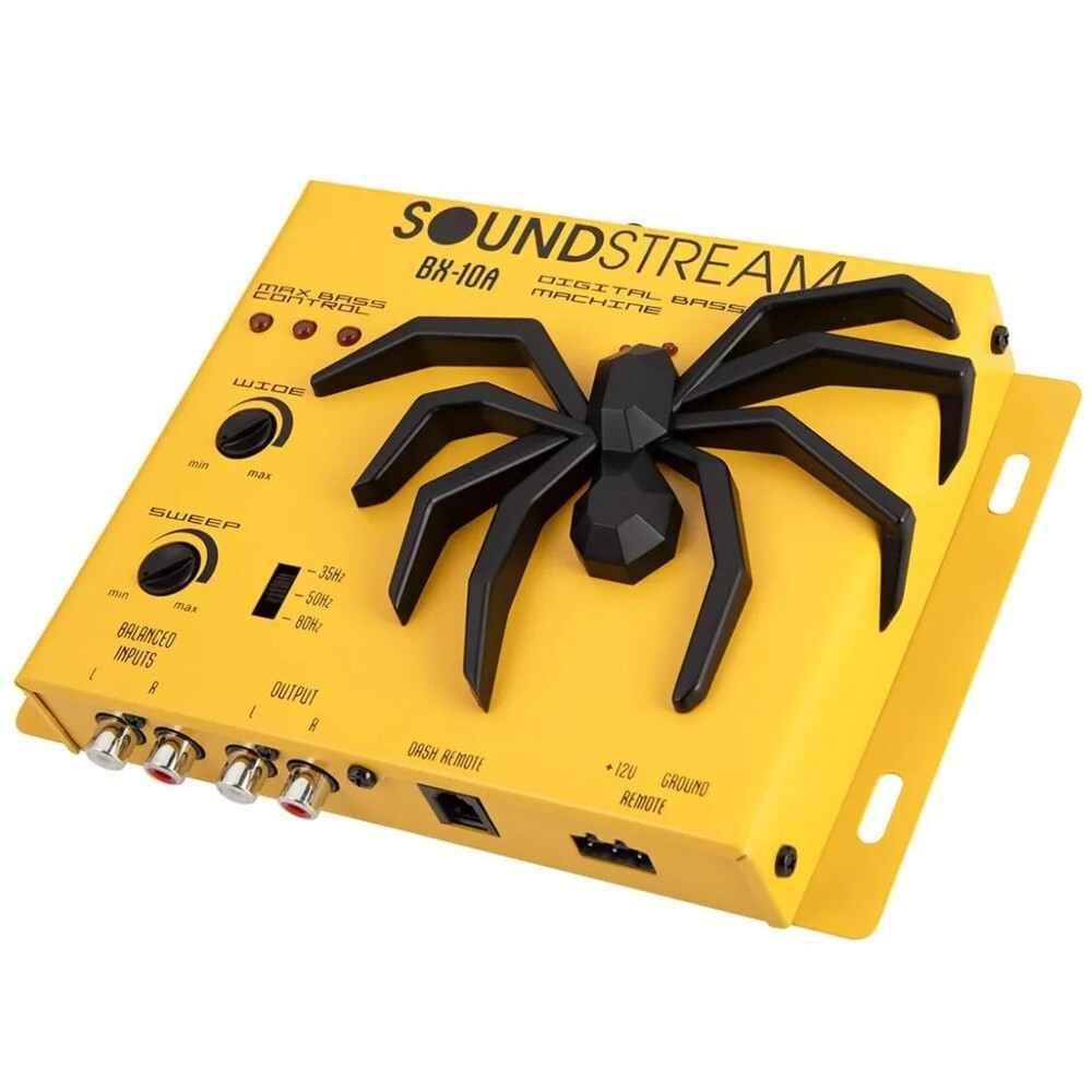 Soundstream BX-10 Digital Bass Reconstruction Processor Equalizer - Yellow