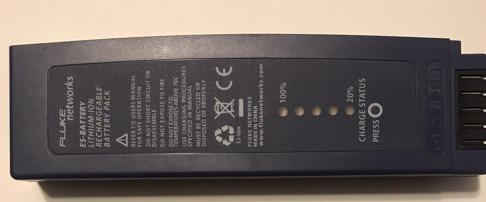 Fluke Etherscope ES-Battery Rebuild Service