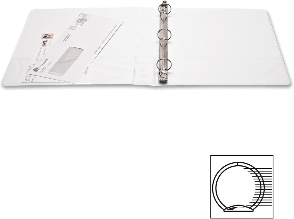 1" Round-Ring View Binder