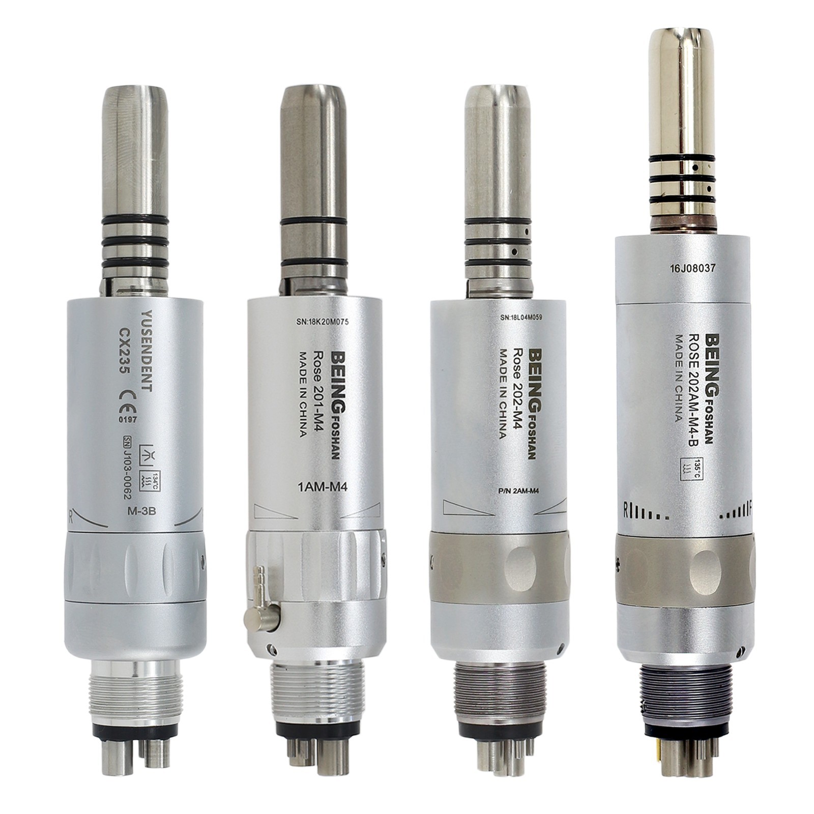 BEING COXO Dental Air Motor 4 6 Hole LED Fiber Optic Slow Speed Handpiece E Type