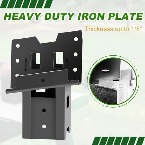 Deer Stand Brackets, Outdoor 4x4 Compound Angle Brackets, Elevator Bracket for