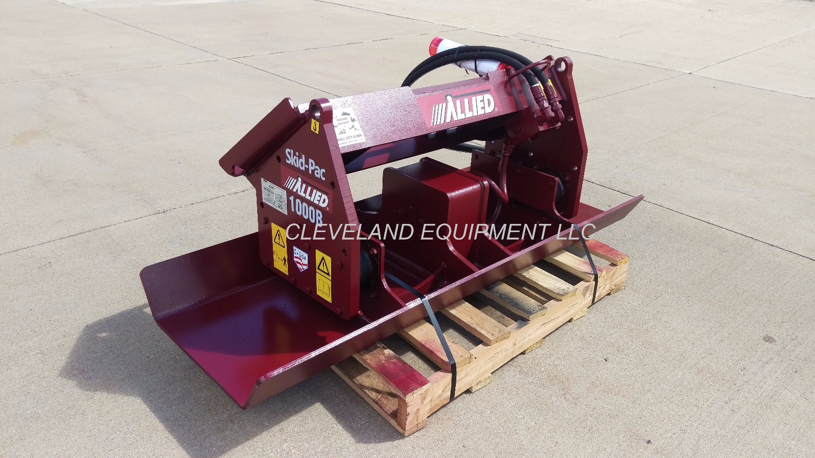 84" RAMMER HO-PAC 1000-CS VIBRATORY PLATE COMPACTOR ATTACHMENT Skid Steer Roller