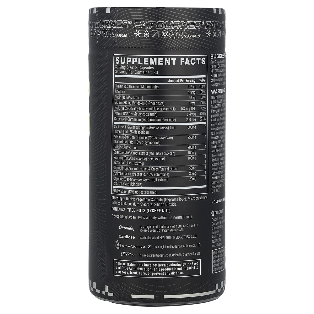 Super Shred, Fat Burner, 60 Capsules