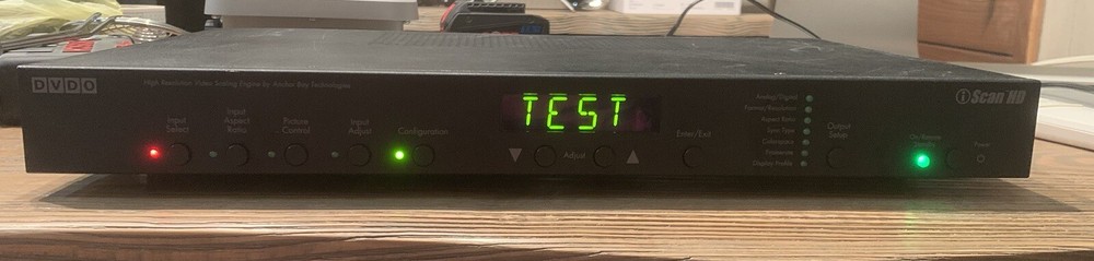 Anchor Bay Tech DVDO Scan HD Video Processor Model MM601 Upscaler