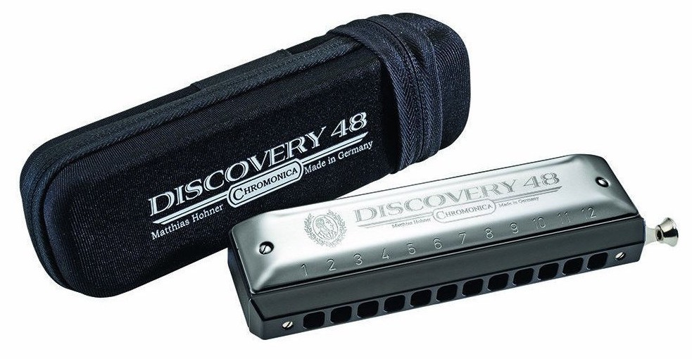 Hohner Discovery 48 Chromatic Harmonica in C MADE IN GERMANY