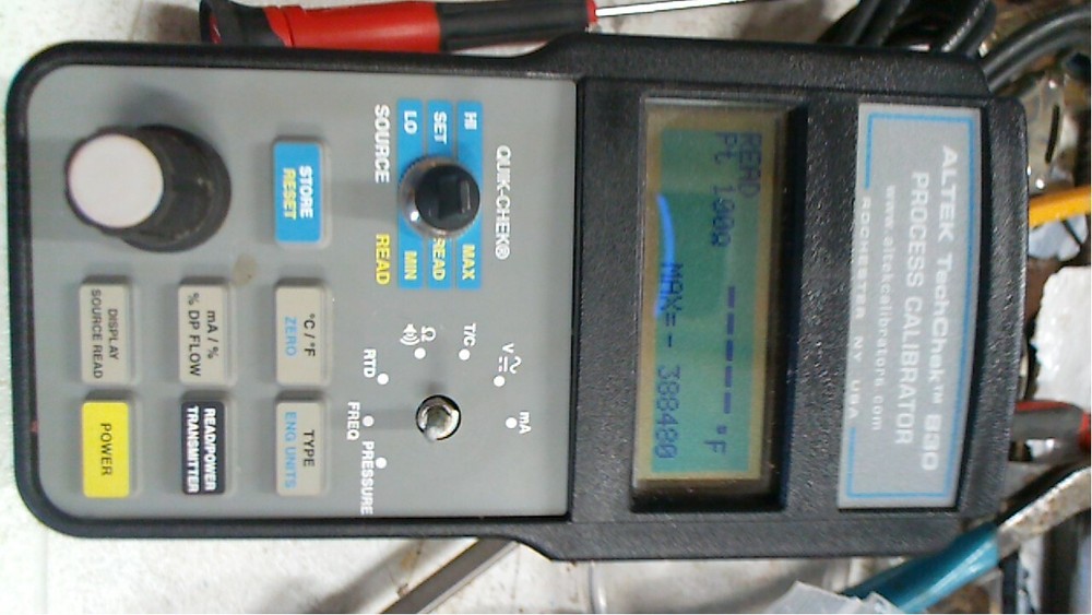 Altek TechChek 830 MultiFunction Process Calibrator FREE SHIPPING UNIT 2