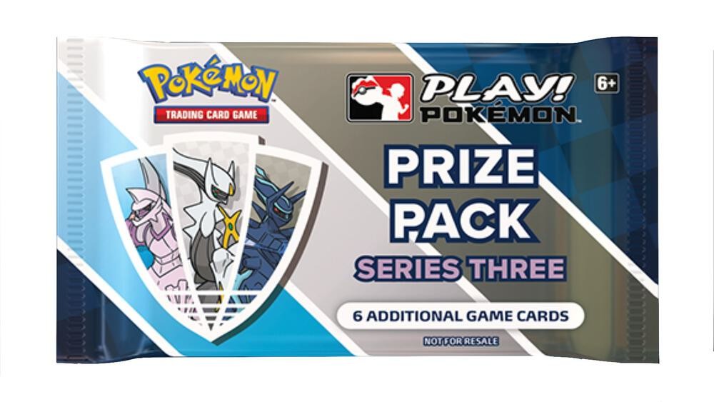 Pokemon Prize Pack Series Three Pack NEW SEALED!