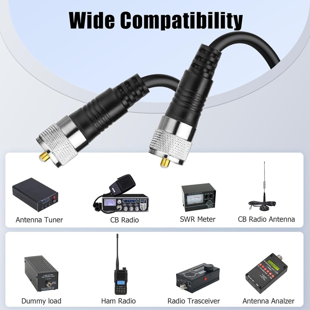 High Quality RG8X Cable for Antenna Analyzer