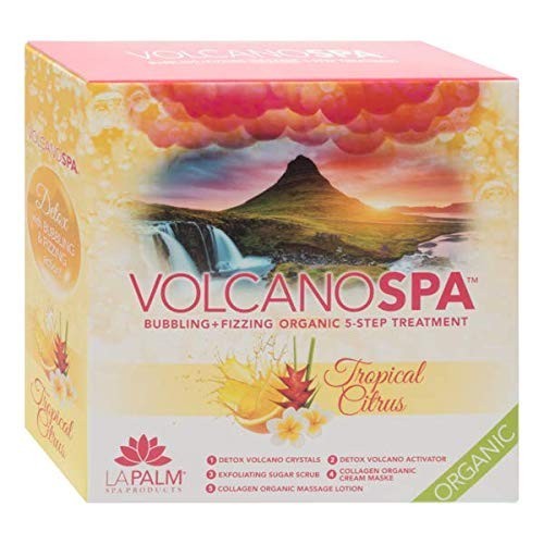 Volcano Spa 5 Step Pedicure Kit Tropical Citrus
