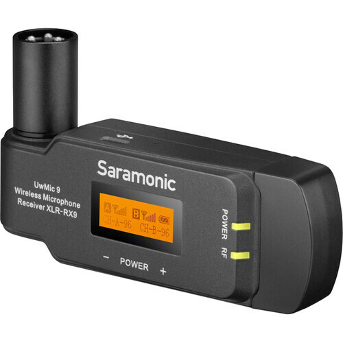 Saramonic UWMIC9TX92RXLR9 2-Person Camera-Mount Wireless Microphone System