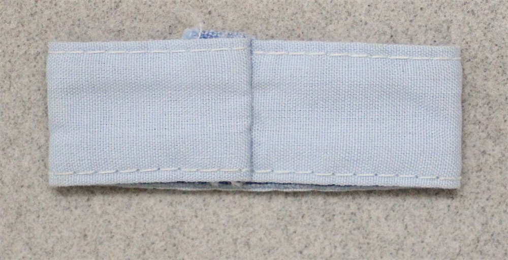 Royal Australian Air Force "RAAF" cloth shoulder loop, light blue - single