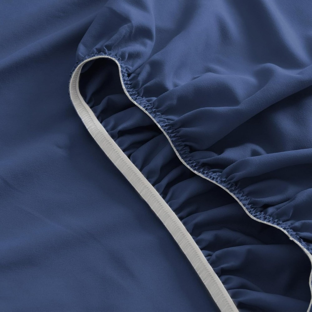 Sleeper Sofa Queen Sheets Set 4 Piece Extra Soft Bed Sheets Set 8" Deep Pocket