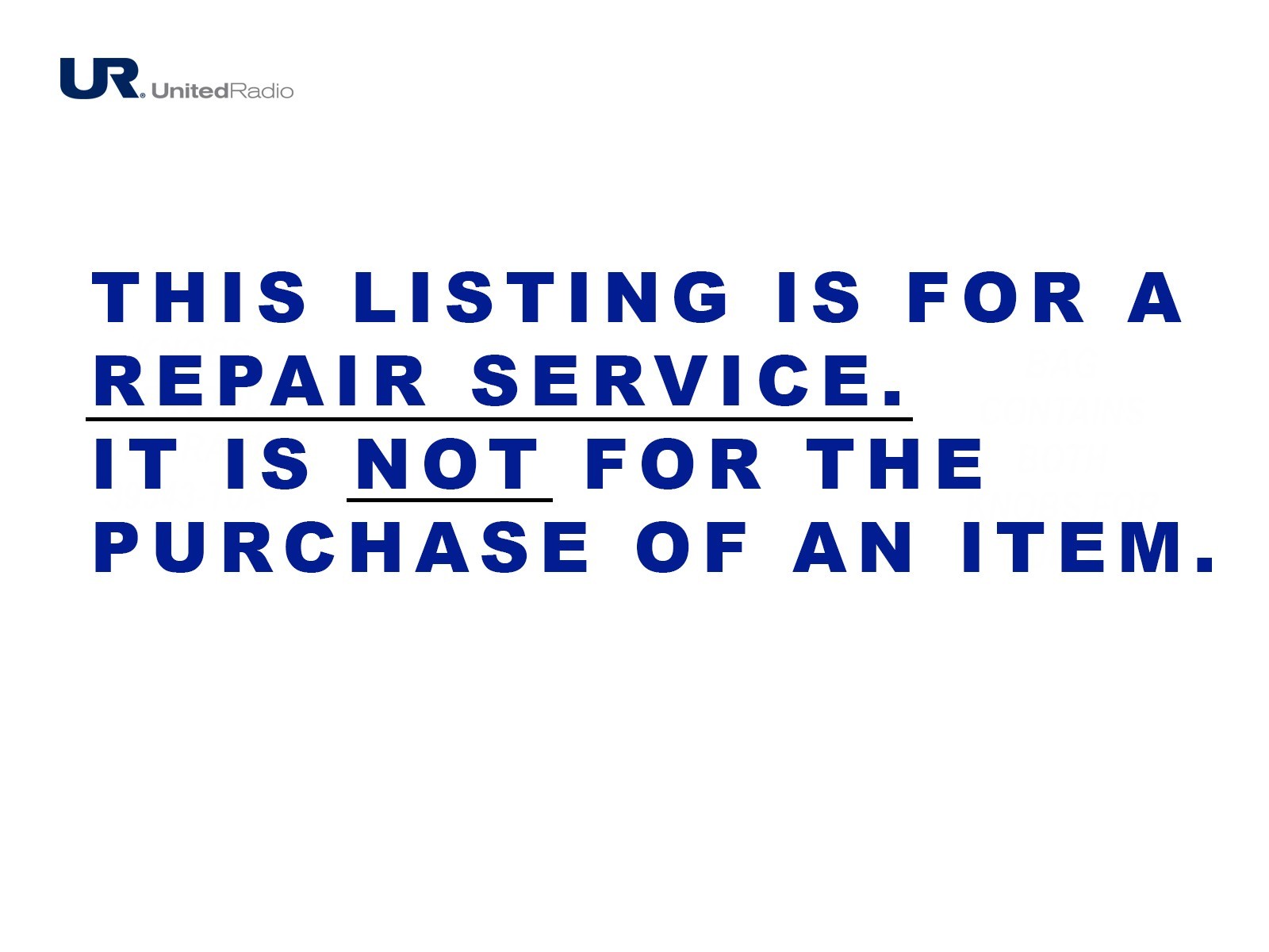 REPAIR SERVICE FOR DENON AVR-X2600H 7.2 CHANNEL HOME THEATER RECEIVER