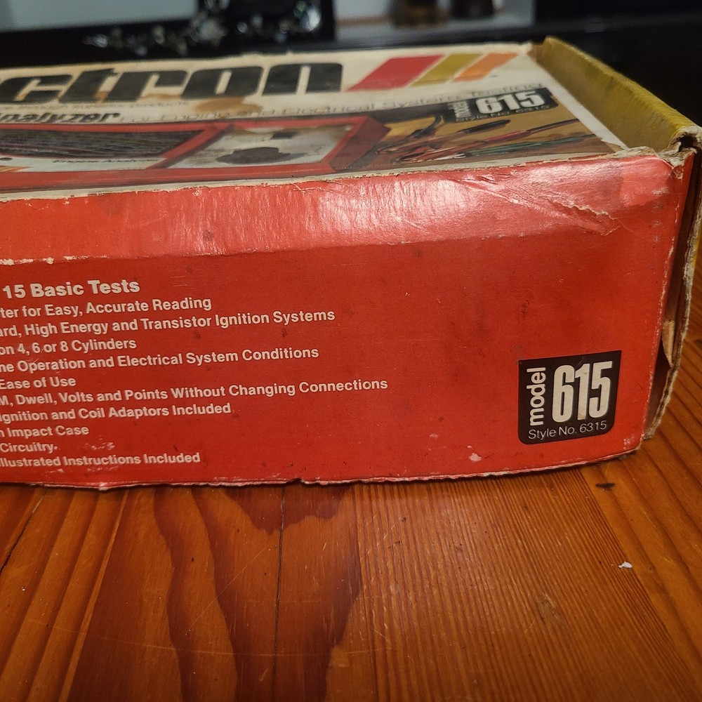 VTG Actron 615 Engine Analyzer & Electrical System Testing W/ Box