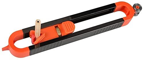 Precise Profile Scribbing Ruler Contour Gauge Tool with Lock for Carpenter