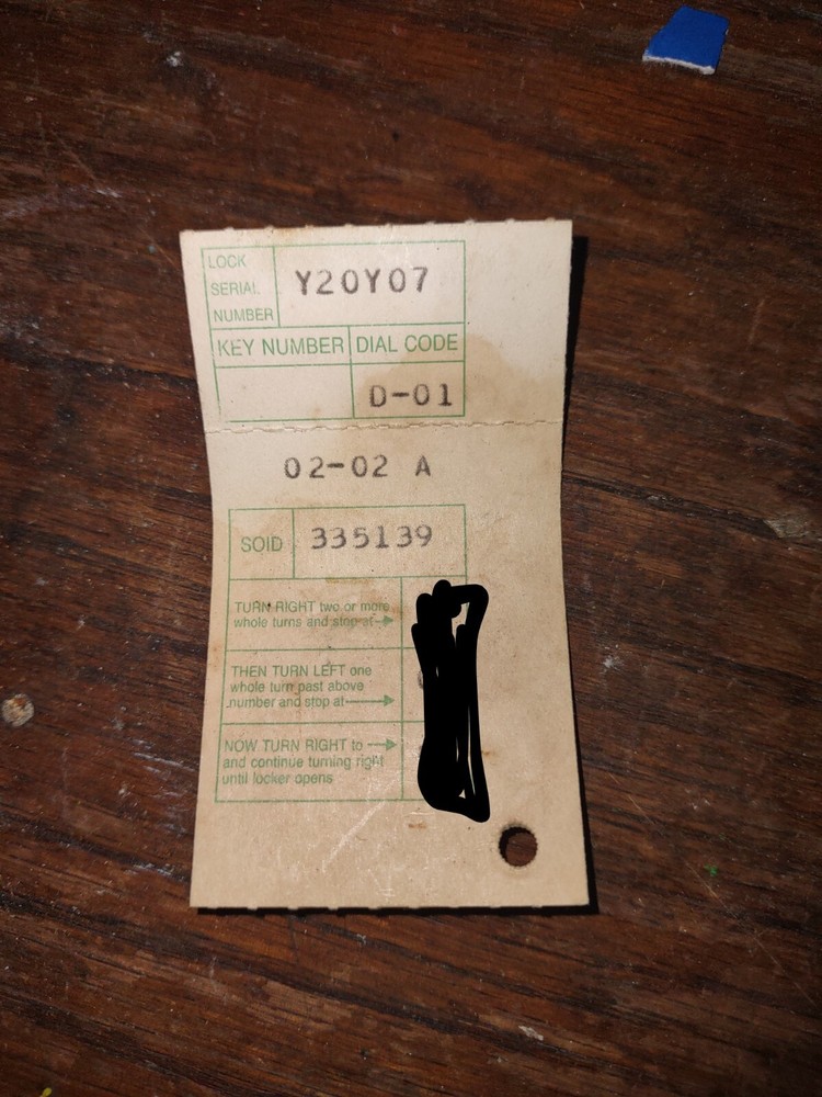 Master Locker Security Y20Y07