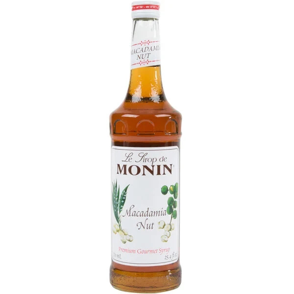 Monin Premium Macadamia Nut Flavoring Syrup 750 mL