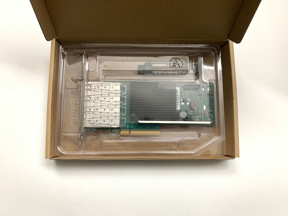 Intel X710-DA4 10Gbps Pci-e 3.0 x8 Ethernet Server Adapter & Intel 850nm Module