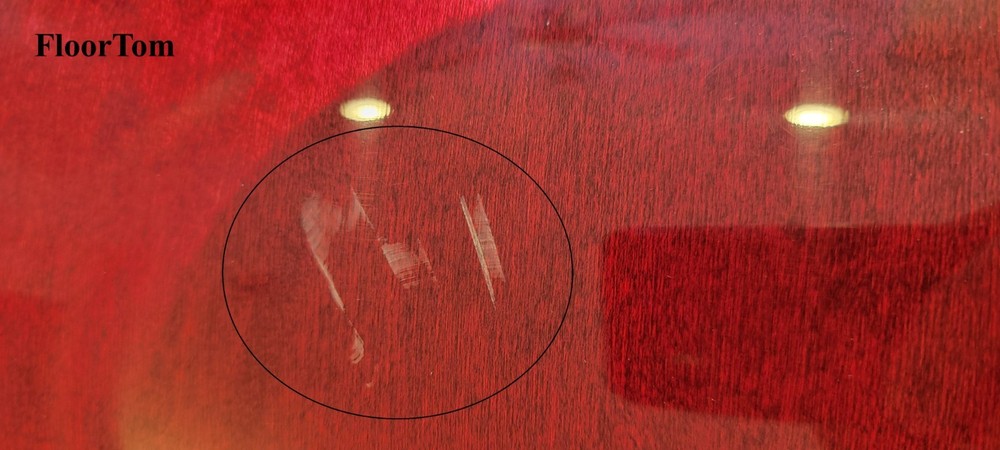 Gretsch New Classic Maple 3 Pc. Shell Pack – Deep Cherry Gloss – Very Good Cond!