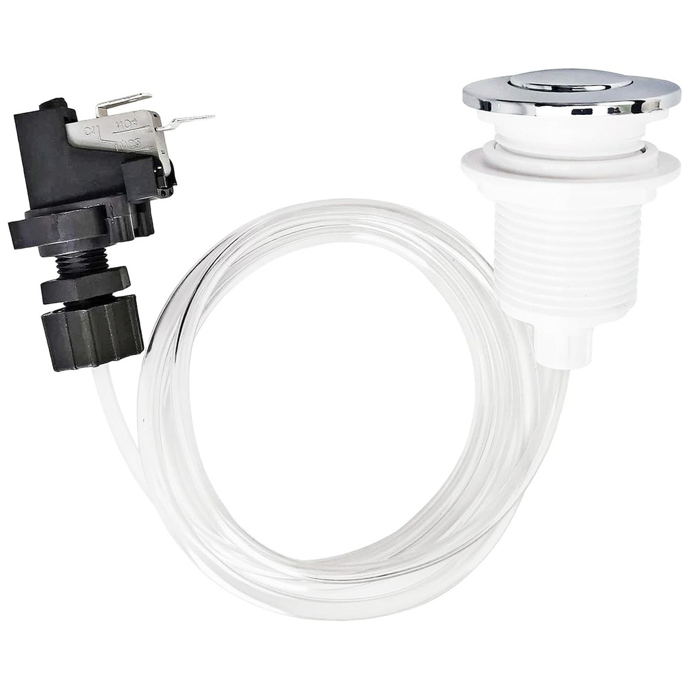 Hot Tub Air Switch 16A On Off Push Button Clear & White & Black