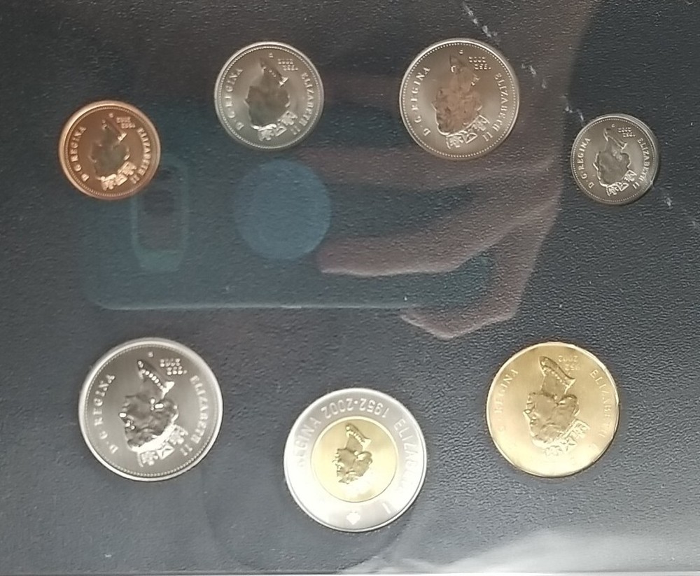 RCM 2001 & 2002 Specimen Sets (14 Coins) #3039