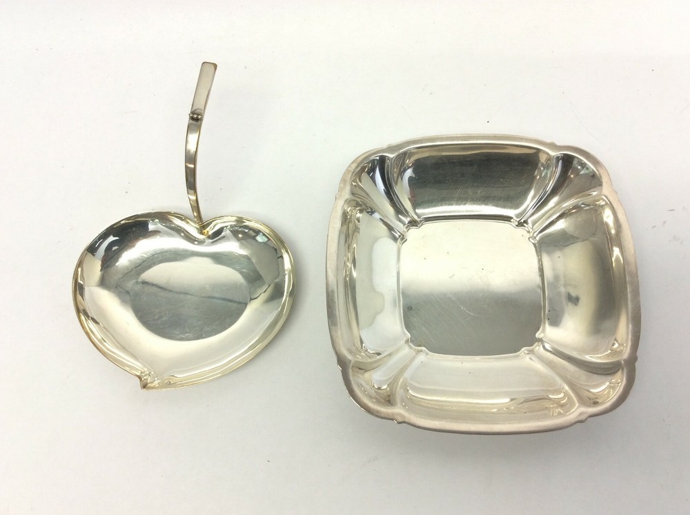 Vintage Three Crown Silversmiths Reed & Barton 1023 Shannon Water Lily Tray Dish