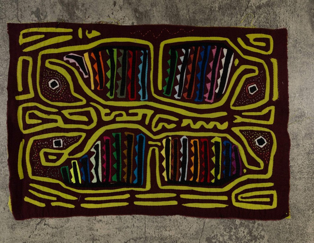 Maroon And Chartruce Weird Bird Mola