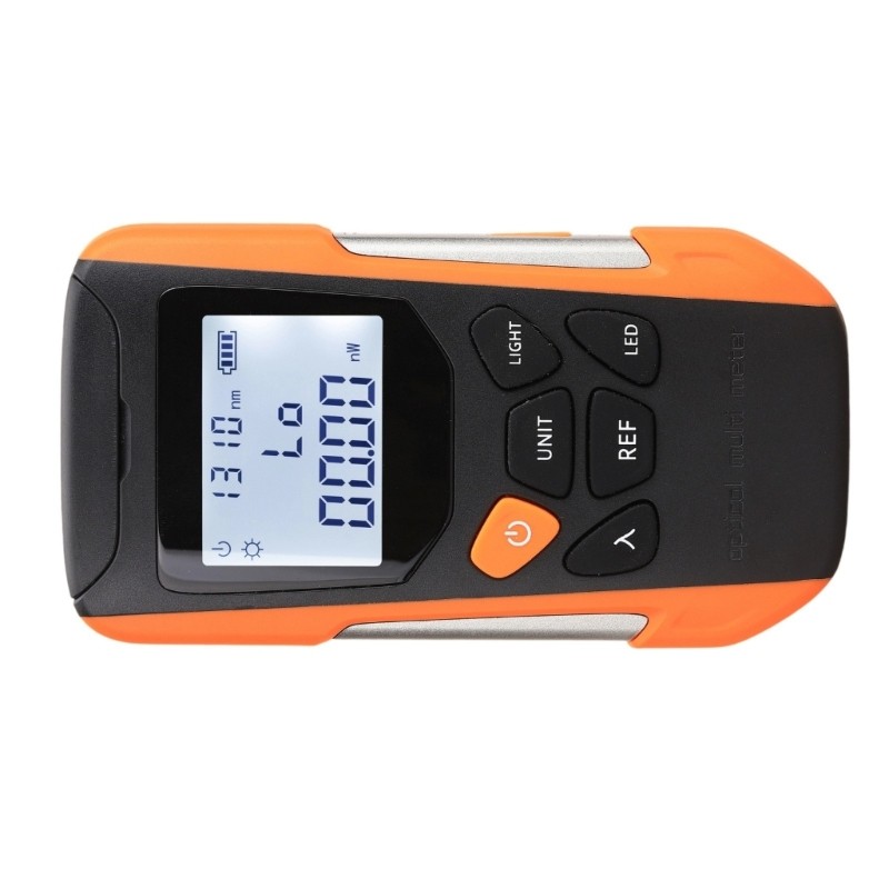 Compact Fiber Power Meter With Two Power Option And Interfaces Compatibility Kit