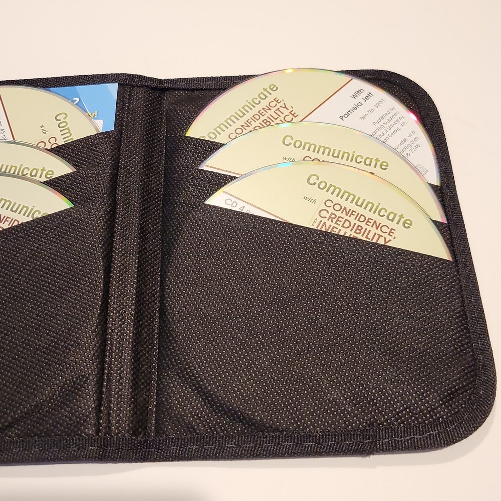 COMMUNICATE WITH CONFIDENCE, CREDIBILITY AND INFLUENCE DVD SET 4 DVDs LKNU Discs