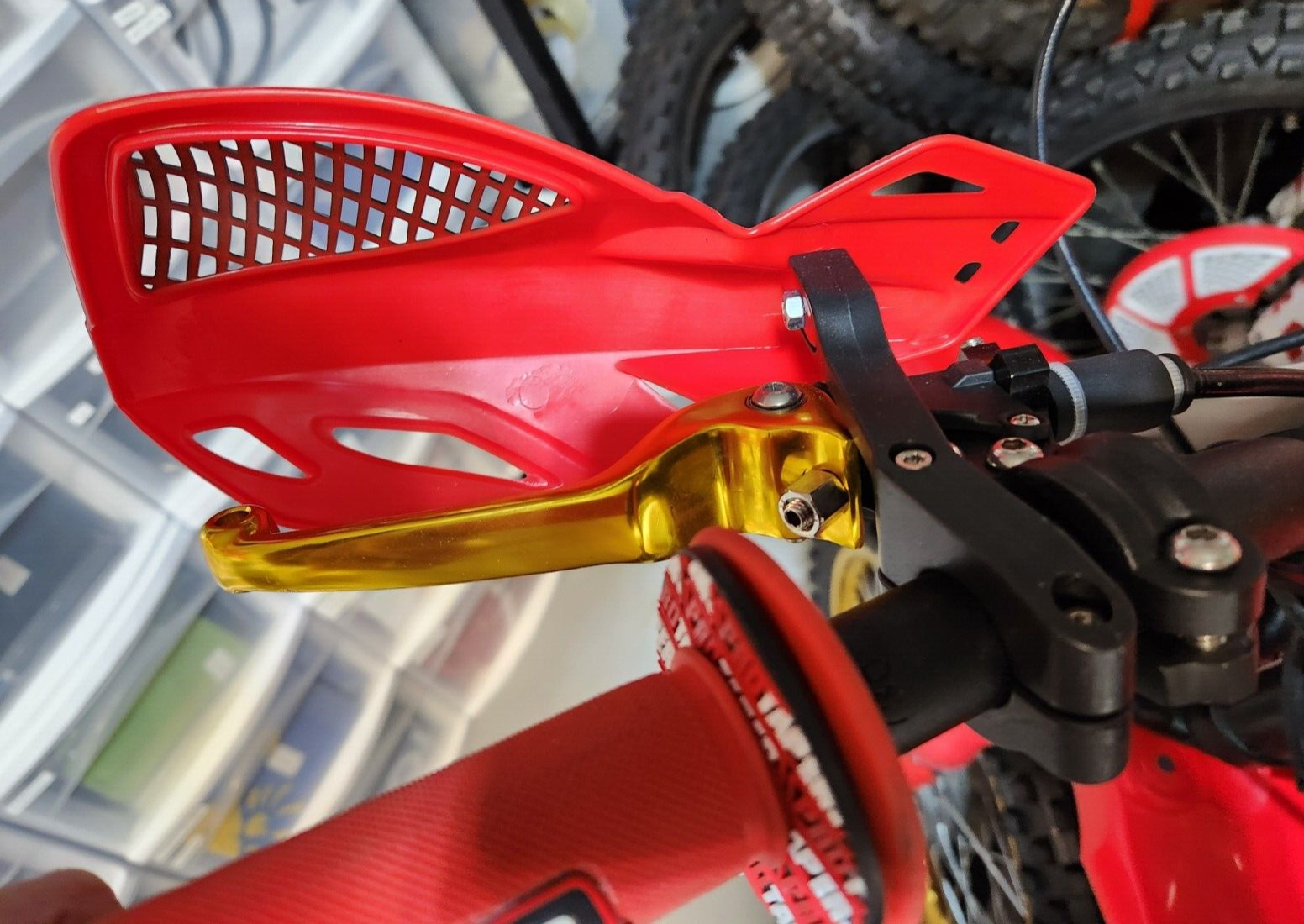 ACERBIS Universal Roost Hand Guards - Black/Yellow/Red/Blue/White/Orange/Green