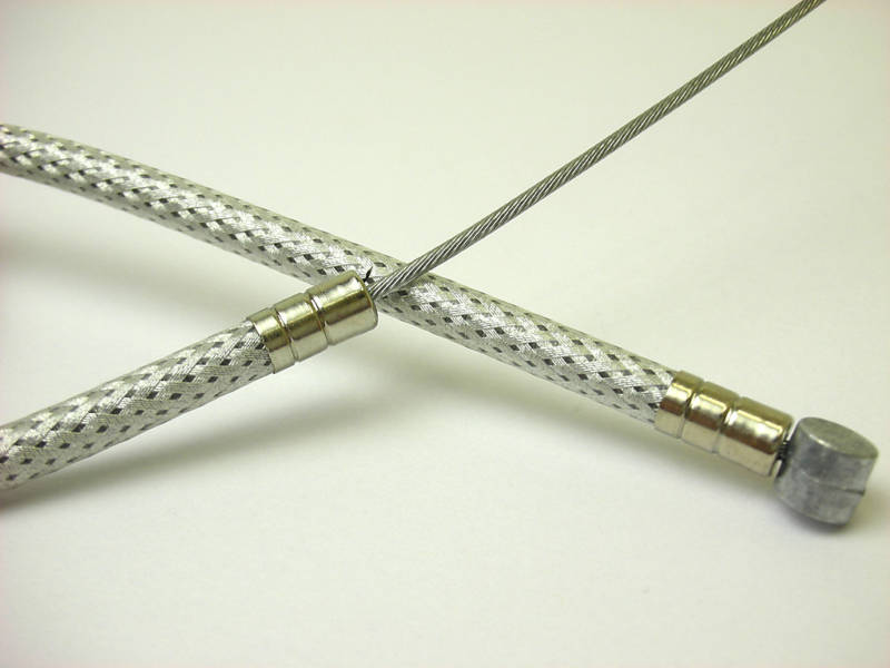 BICYCLE BIKE Brake Cable + Housing Braid Silver NEW TW