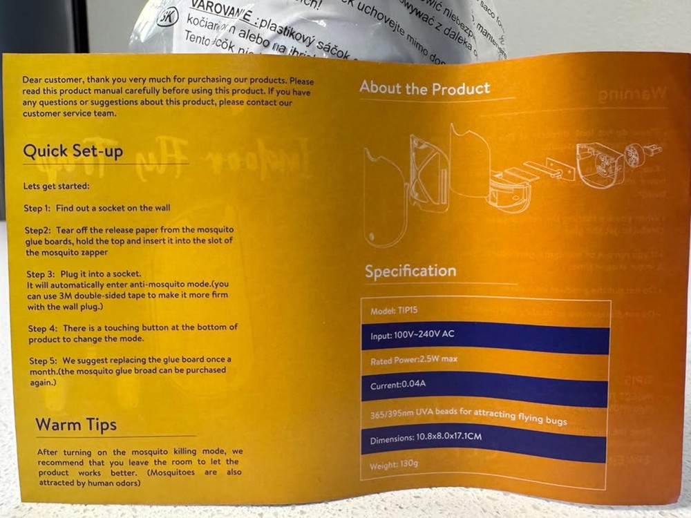 Bug Zapper Man - Innovative Mosquito Control Device