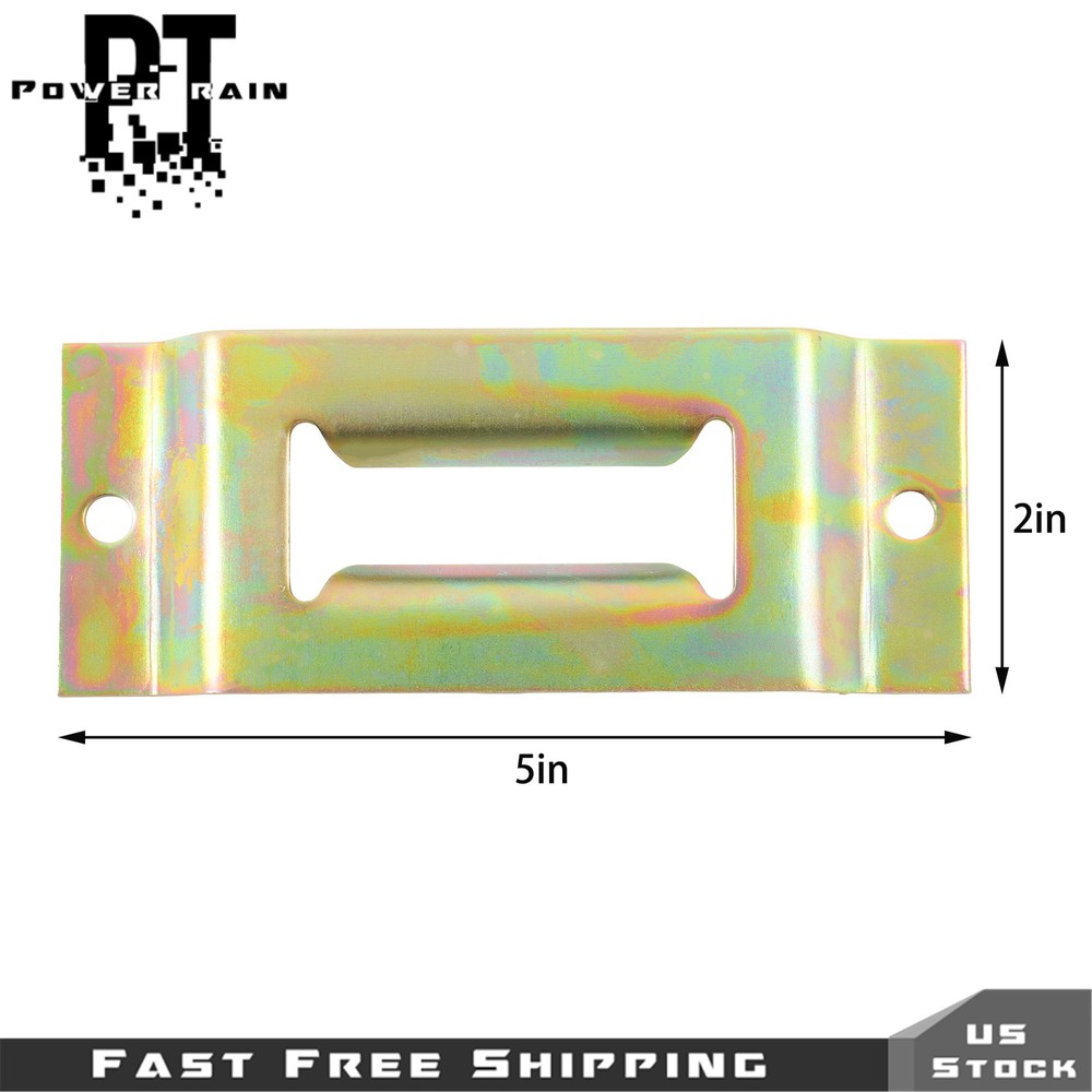 20 Pack E-Track Tie Down Slots For Cargo Loads in Flatbeds Trailers Vans Trucks