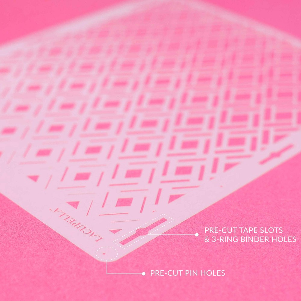 Large Cake Decorating Stencil Ginko Ginkgo Leaves Pattern