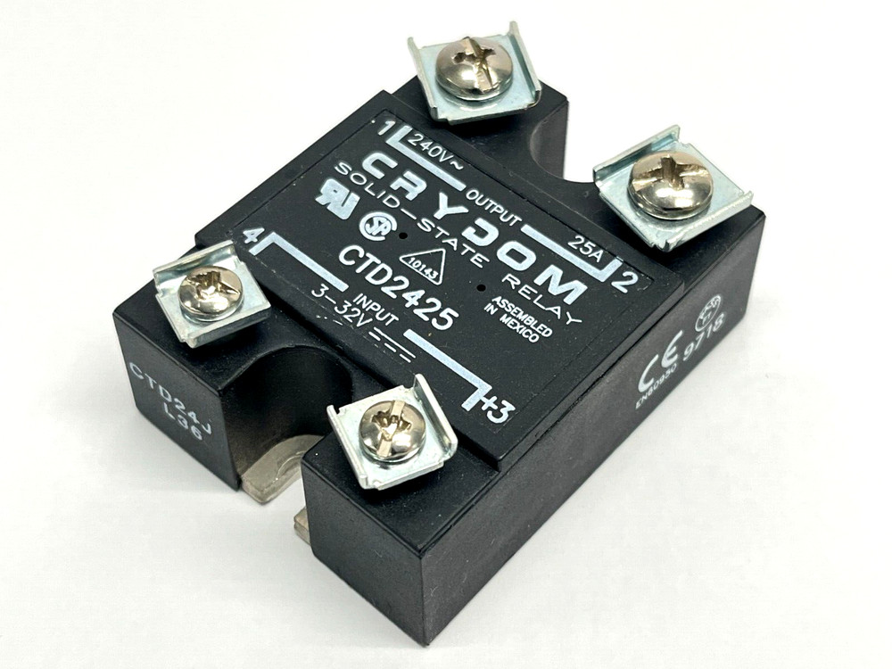 Crydom CTD2425 Solid State Relay 3-32V Input 25A 240V Output
