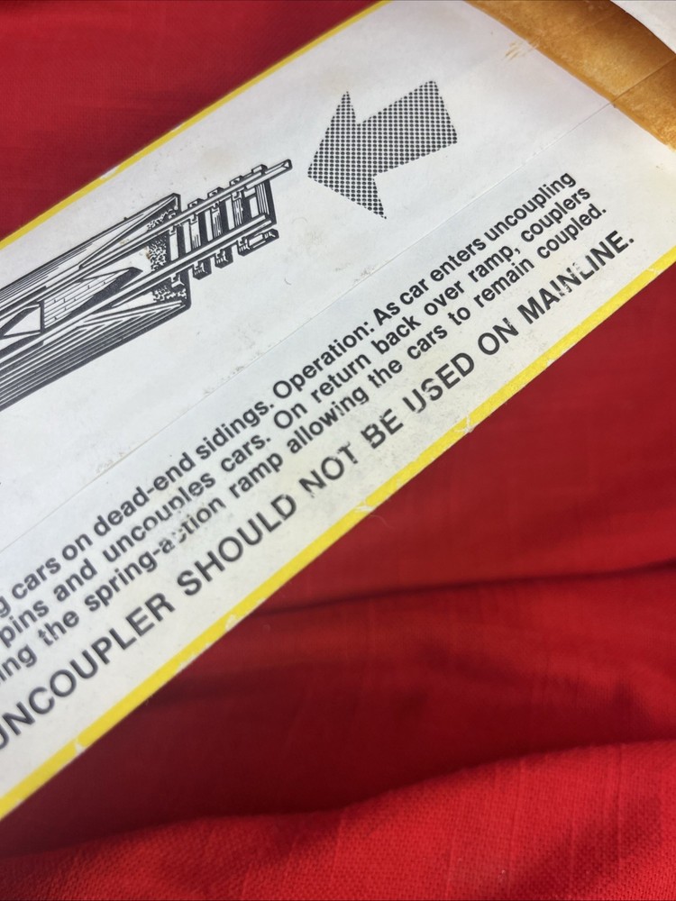 ATLAS DEAD-END UNCOUPLER, NICKEL SILVER Code 100 Ho Scale Snap Track # 849