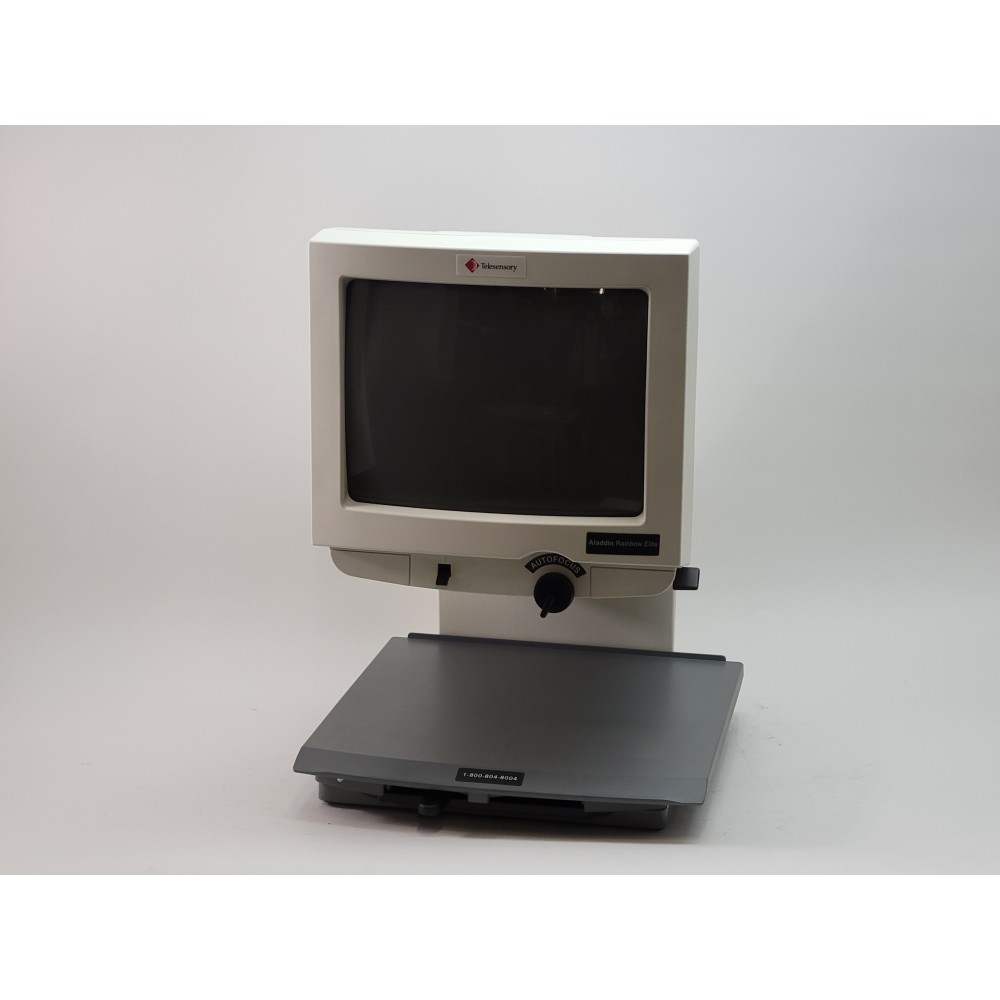 Telesensory Aladdin Rainbow Elite RBP-2 Video Magnifier -Tested- Local Pick Up