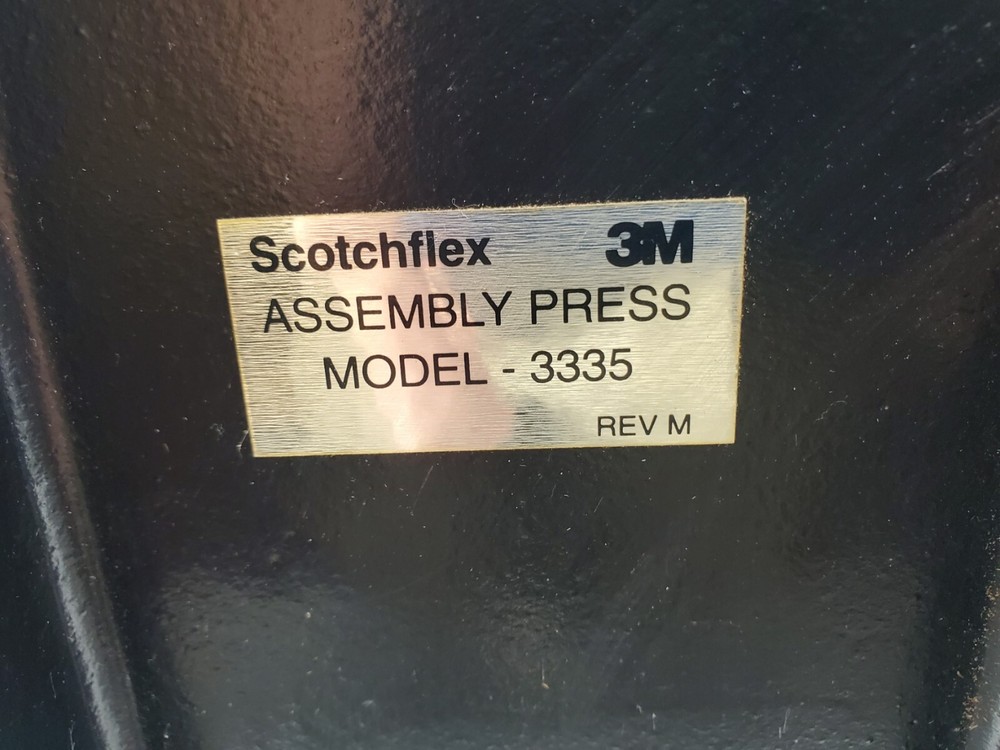 3M 3335 ScotchFlex Assembly Press