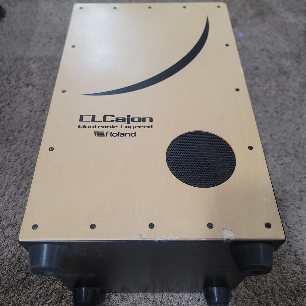 Roland EC-10 Electronic Layered Cajon Read CRACKED
