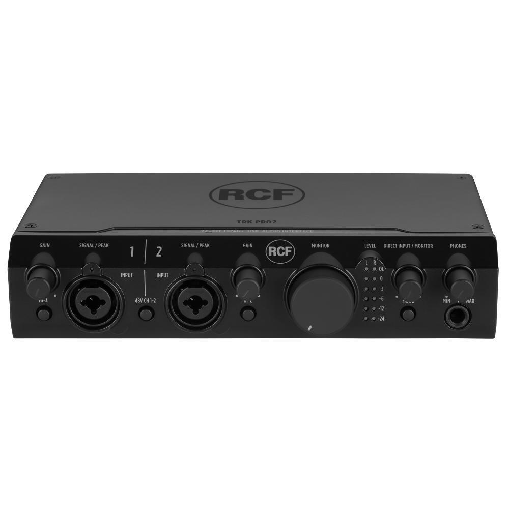 RCF TRK PRO2 USB 2.0 Audio Interface Balanced Out Headphone MINT