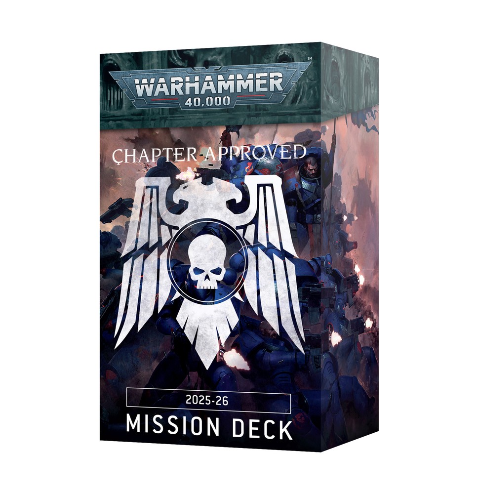 2025-26 Chapter Approved Mission Deck Pack Warhammer 40K