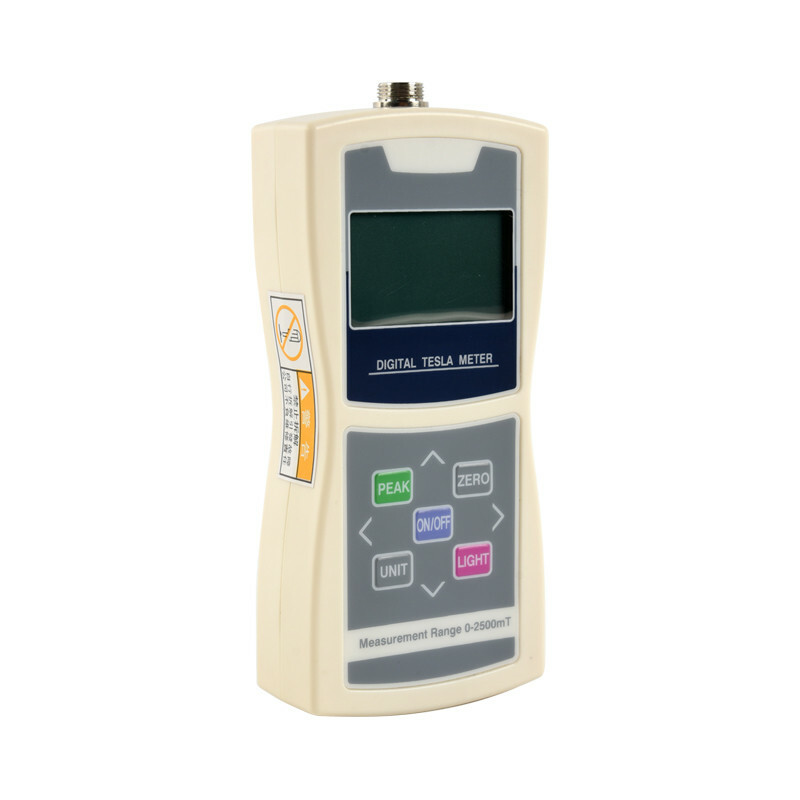 Portable Gauss Meter Tesla Meter Tester Gaussmeter Display Backlight Accuracy 2