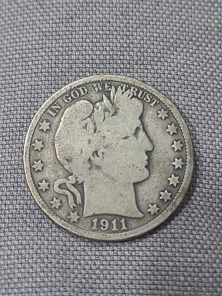 1911 Barber Half Dollar