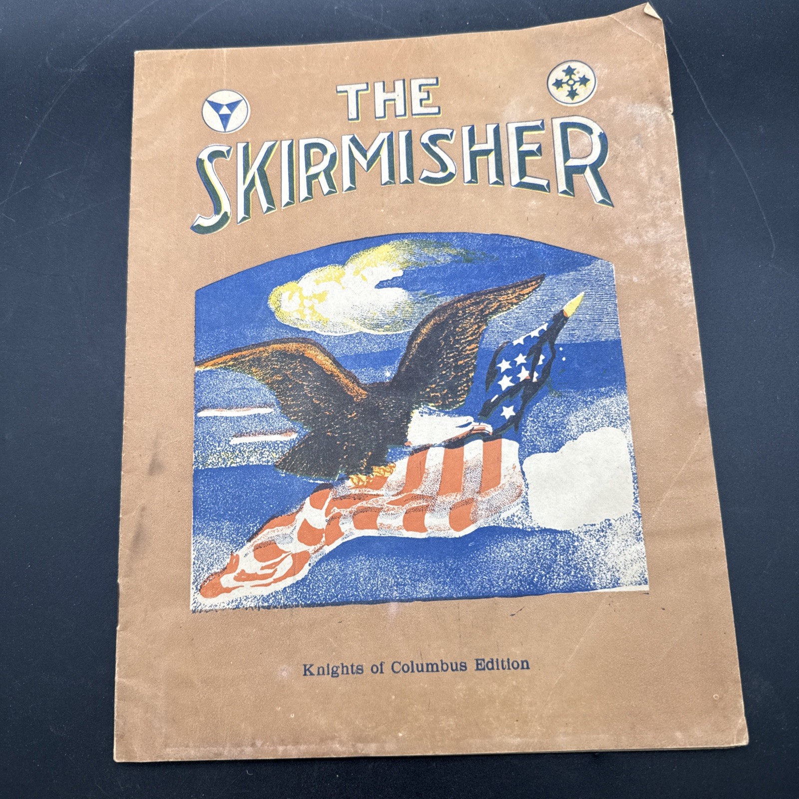 1919 THE SKIRMISHER Kinghts of Columbus Edition WWI 4th Infantry Division